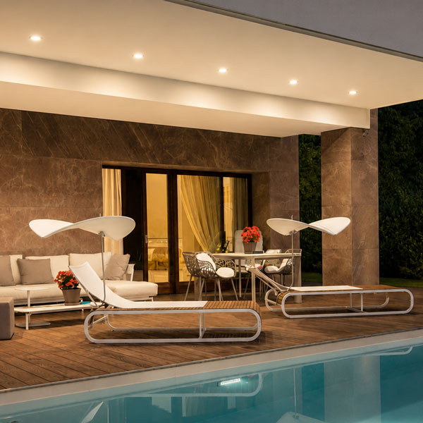 Recessed spotlights